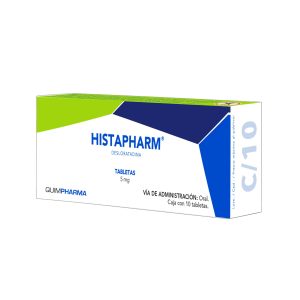 HISTAPHARM 5 MG C/10 TAB