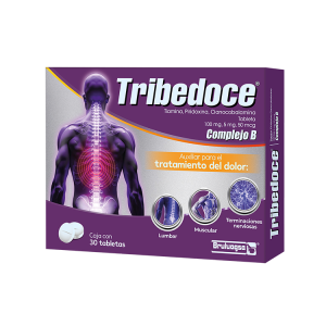 TRIBEDOCE 100/5 MG/50 MCG C/30 TAB