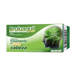 BRULUAQUIL CABEZA 250/250/65 MG C/24 TAB