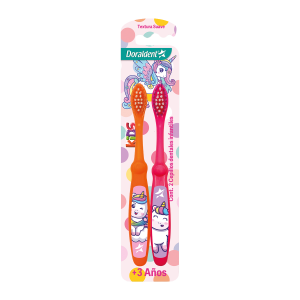 Doraldent cepillo dental niña con 2